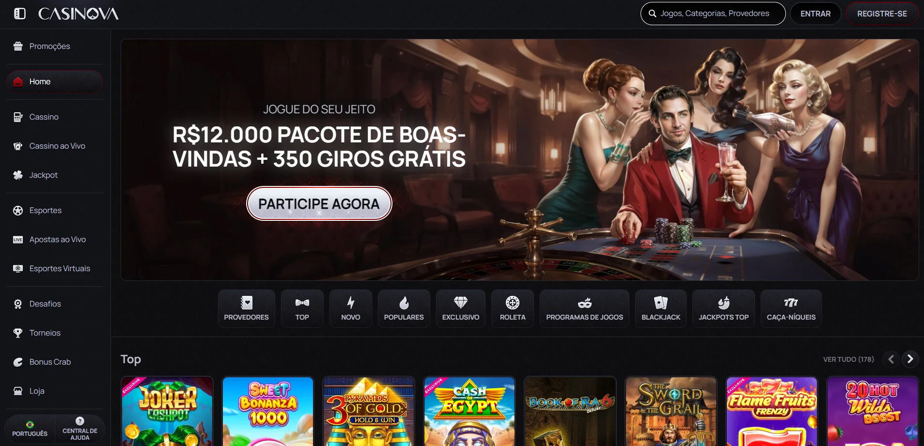 Casinova Online